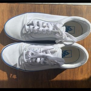 White vans sneakers